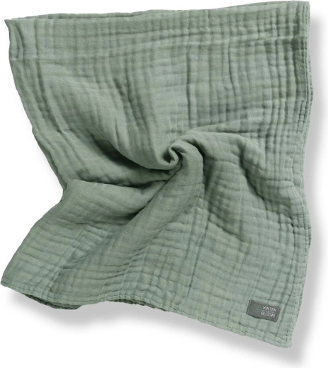 Vinter & Bloom økologisk musselindyne layered jade green - 1 stk.