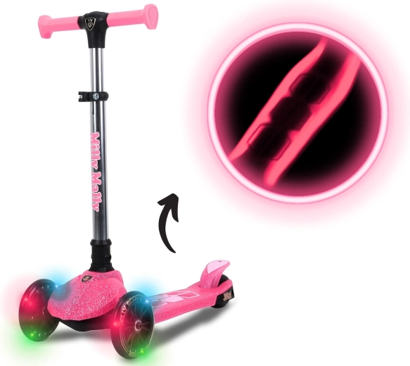 Milly Mally trehjulet børneløbehjul Jelly pink