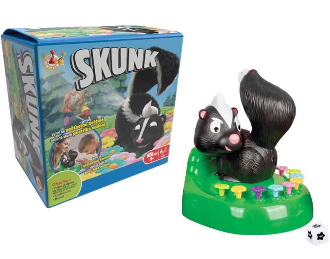 Studo Games Skunk – familiebrætspil med terning og overraskelse