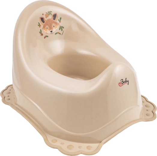 Maltex skridsikker potte The Nature Buddies ræv beige