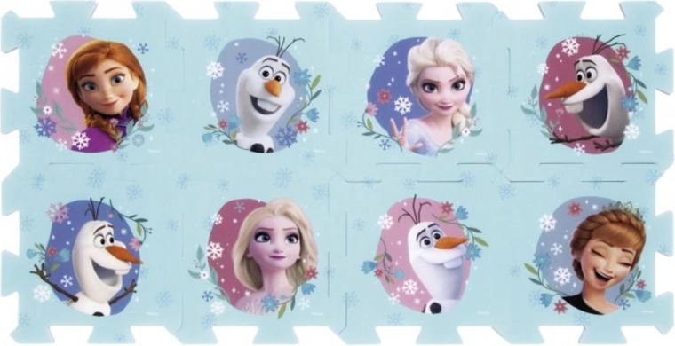 Skumpuslespil til gulv Frozen (Frost) 118,5 × 61,5 cm