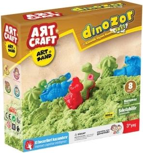 Art Craft kinetisk sand dinosaurer 500 g