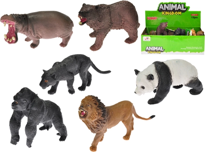 Safaridyr 8–10 cm, sæt med 12 arter