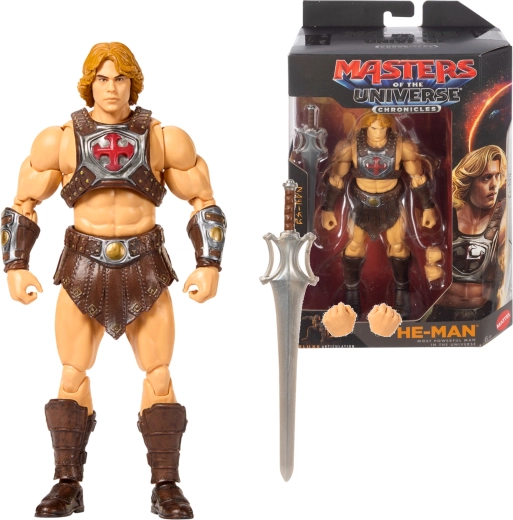 Mattel Masters of the Universe Chronicles figur He-Man med tilbehør - 1 stk.