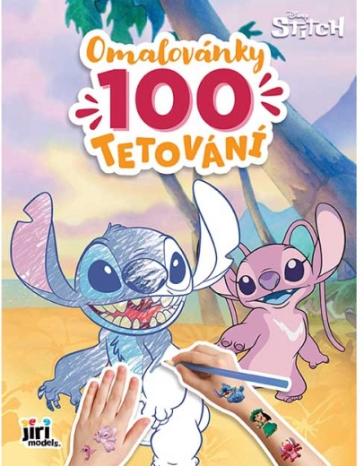 Malebog og 100 tatoveringer Lilo & Stitch