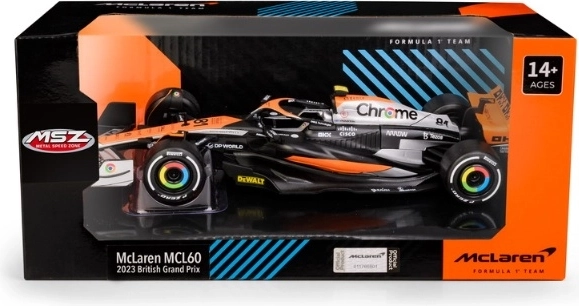 McLaren MCL60 British GP-modelbil i skala 1:24