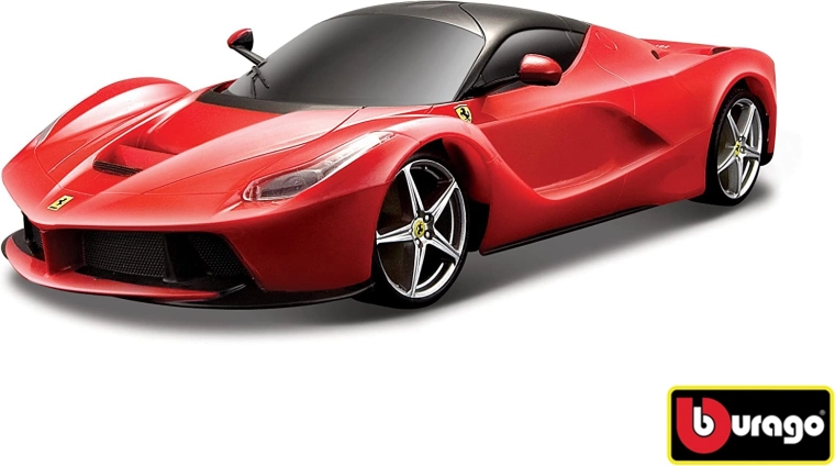 Bburago Ferrari LaFerrari rød 1:18
