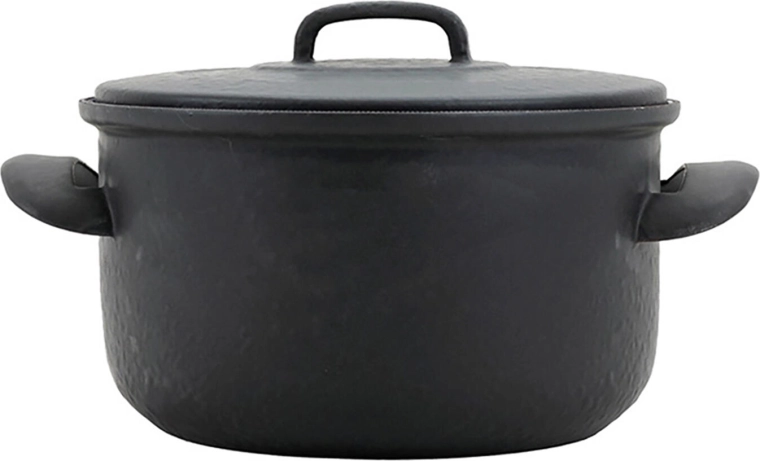 Emaljeret gryde med låg 20 cm, 3 l BSE