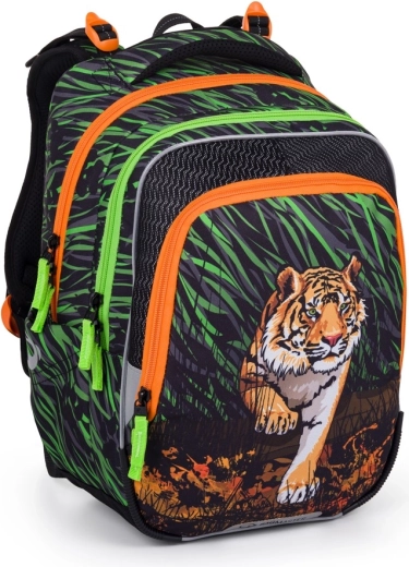Bagmaster Beta skoletaske tiger
