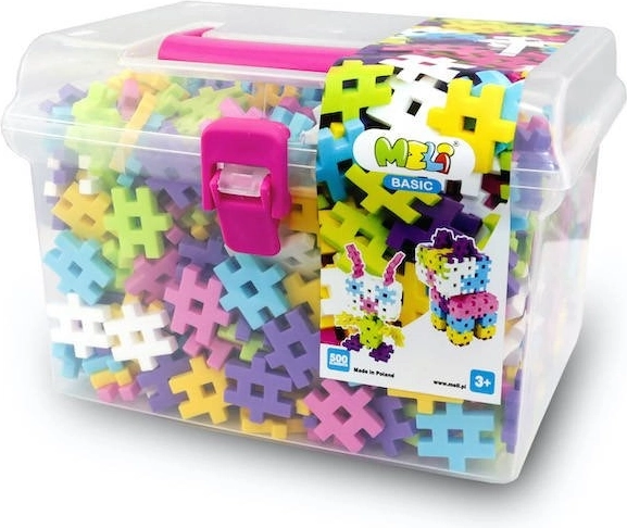 Meli Pink Basic rejsesæt 500 stk.
