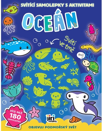 Selvlysende aktivitetsklistermærker – Ocean