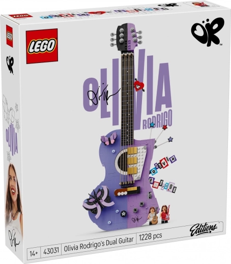 LEGO Editions Music Olivia Rodrigos dobbelte guitar