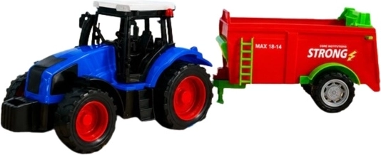 Traktor med landbrugsmaskine