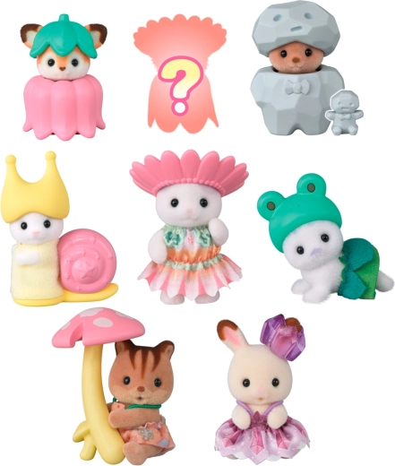 Sylvanian Families baby dyr i kostumer skovfeer – assort