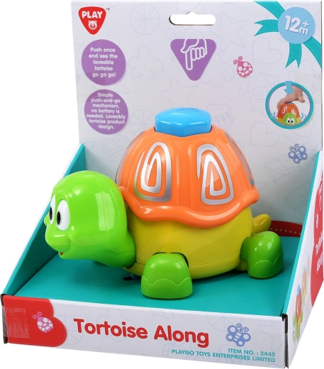PlayGo gående skildpadde til børn