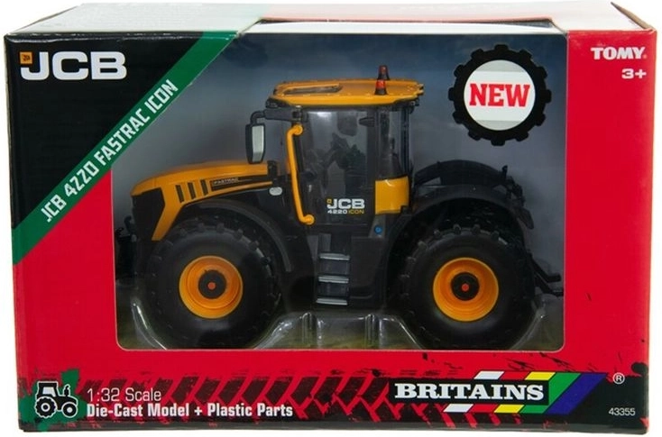 TOMY Britains JCB Fastrac 4220 Icon modeltraktor 1:32