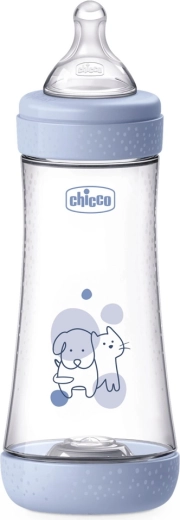 Chicco antikolik sutteflaske Perfect5 300 ml, hurtig flow, til drenge 4m+