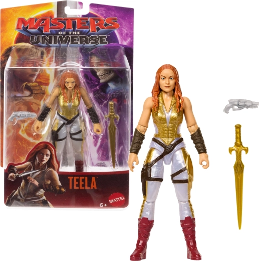 Mattel Masters of the Universe Teela actionfigur 13 cm med sværd og våben
