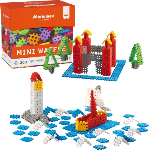 Byggesæt Marioinex Mini Waffle – 200 dele