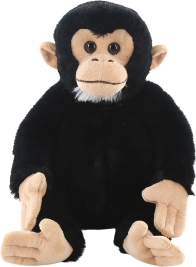 Plysbamse – siddende chimpanse 27 cm