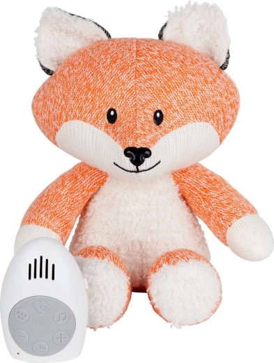 Flow bamse med hjerteslag Robin the Fox Orange - 1 stk.