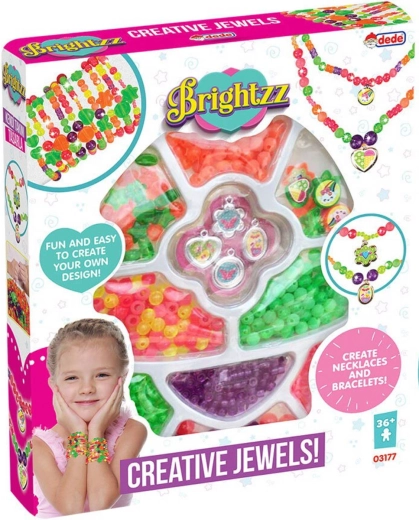 Bino kreativt sæt til trådning af perler med vedhæng