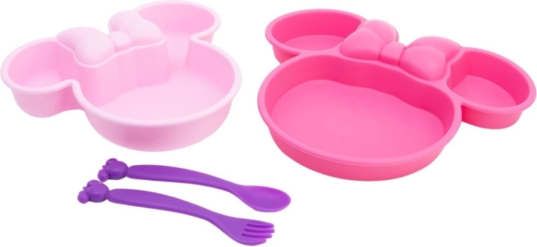 Børnespisesæt 4i1 Disney Minnie Mouse Stor