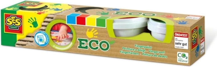 SES Eco fingermaling 4 farver