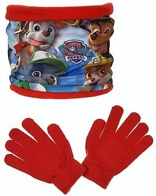 Halsedisse og handsker Paw Patrol