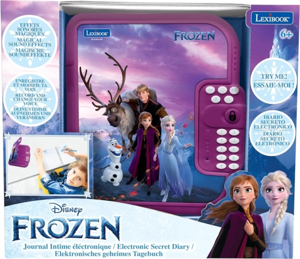 Elektronisk hemmelig dagbog FROZEN fra Lexibook