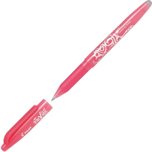 Pilot FriXion Ball viskelæder-kuglepen/roller 0,7 mm koralrosa - 1 stk.