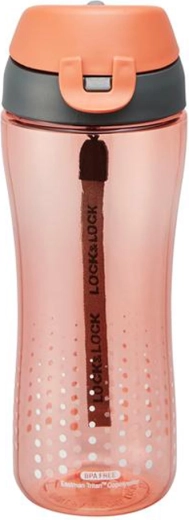 Sportsdrikkeflaske Tritan 550 ml – laks