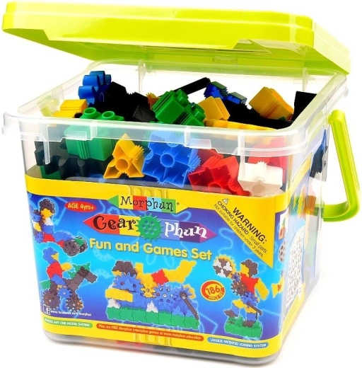 Morphun GearPhun Games and Plays byggesæt - 186 dele