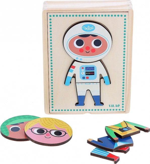 Vilac påklædningspuslespil Jules