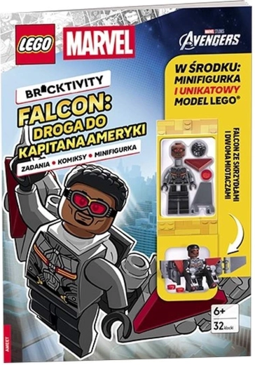 LEGO Marvel Avengers Falcon: udfordringskort – vejen til Captain America