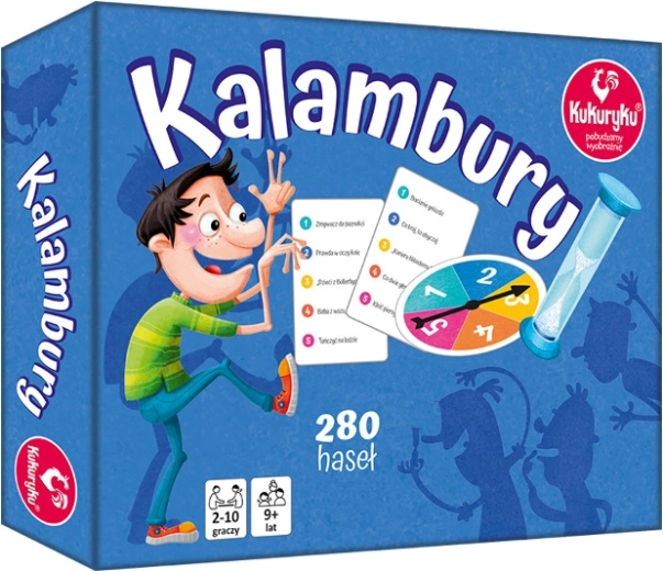 Kalambury – familie-festspil med kategorier og lykkehjul