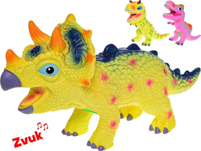 Interaktiv dinosaur med lyd 25–30 cm