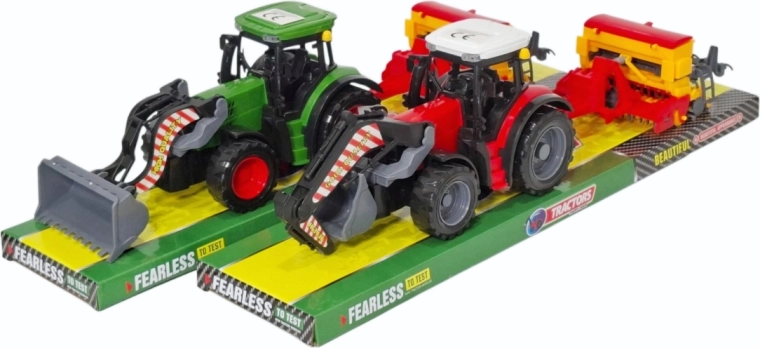 Traktor med arbejdsredskab - 1 stk.