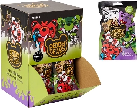 Deddy Bears Roblox plysnøglering serie 5 (blind bag)