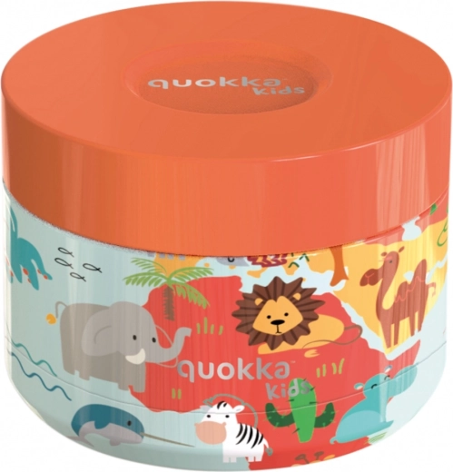 Termobeholder til mad i rustfrit stål Quokka Whim Map of Life 360 ml