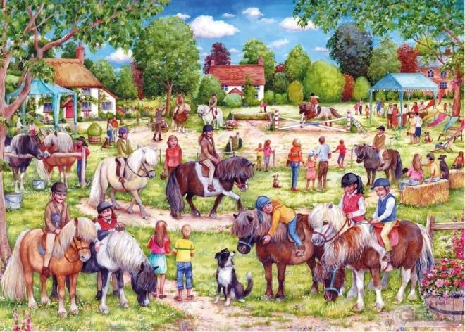 Puzzle GIBSONS Shetland Pony Club 1000 brikker
