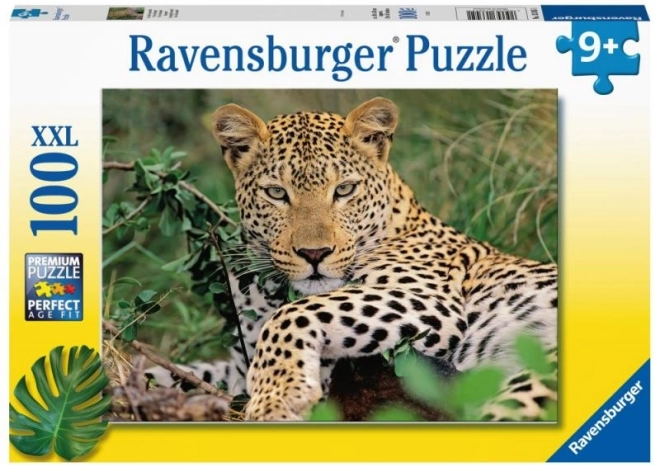 RAVENSBURGER puslespil leopard – 100 brikker