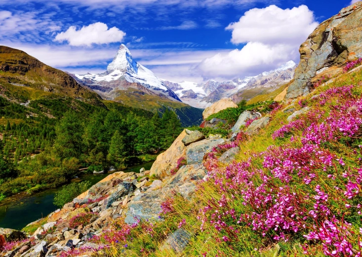 Puslespil Matterhorn 1000 brikker