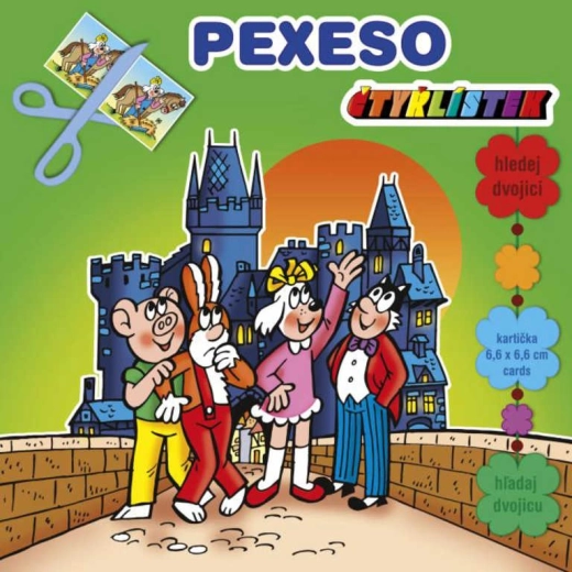 Akim vendespil Čtyřlístek maxi-kort