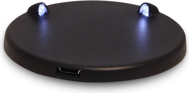 Metal Earth lysende LED-sokkel med blåt lys