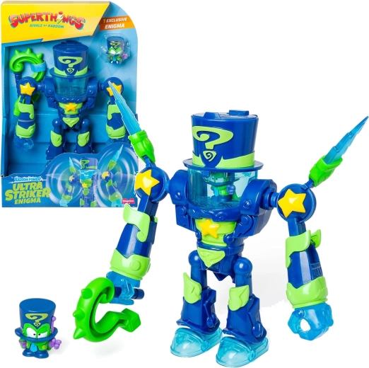 MagicBox Toys SuperZings SuperThings Ultra Striker Enigma robot og figur