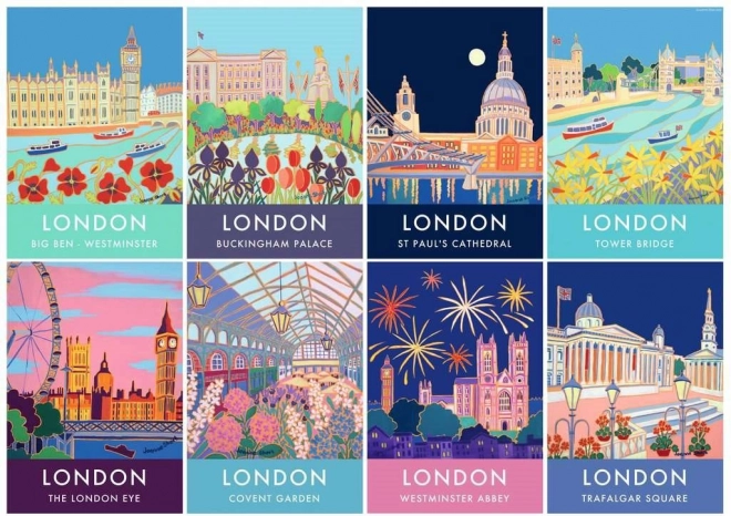 Ravensburger puslespil London i vintage-stil 1000 brikker