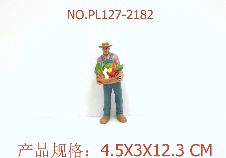 Landmandsfigur 12,3 cm - 1 stk.