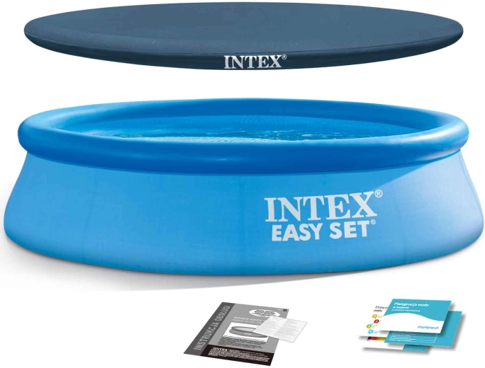 Have-selvbærende pool 244 × 61 cm 6-i-1 INTEX