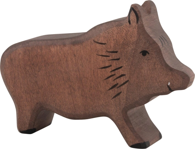 Holztiger vildsvin - 1 stk.